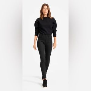 Everlane Black Authentic High Rise Skinny Jean - NWOT - Size 26, Ankle
